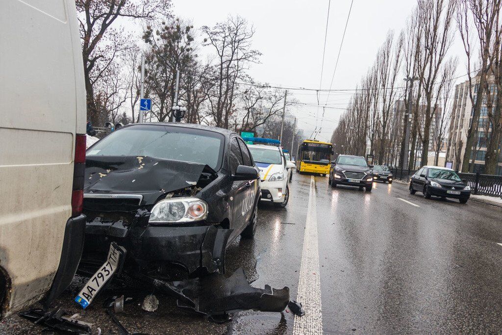 ДТП на бульваре Шевченко