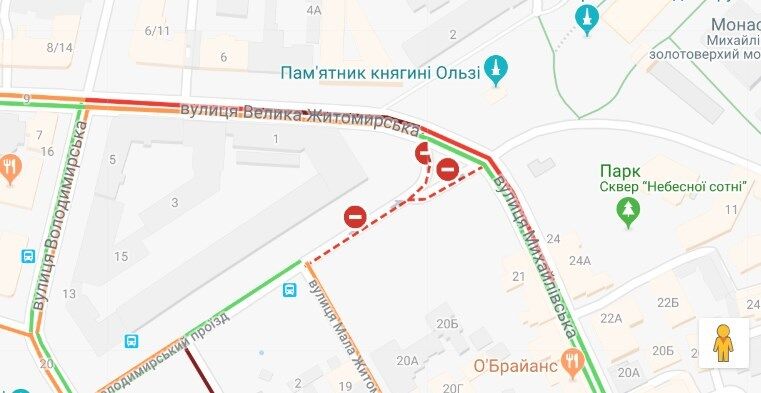Киев парализовали многокилометровые пробки: подробная карта 