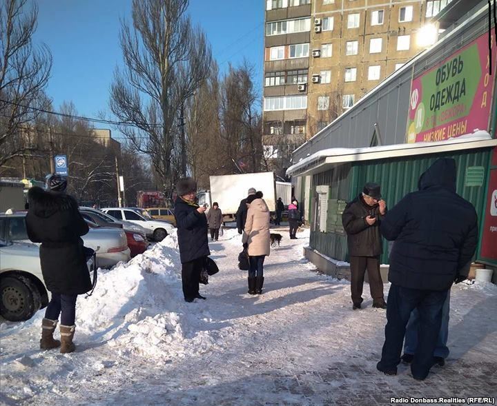 В Донецке наступила эпоха каменного века