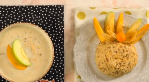 Полезный завтрак из хурмы и мандарин: рецепт от победительницы "МастерШеф"