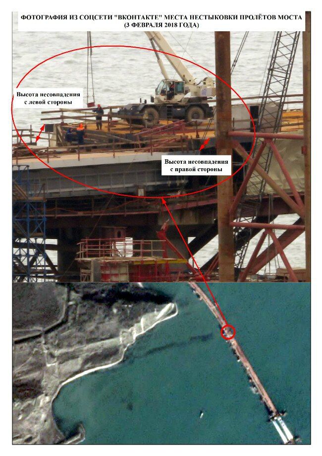 Провал оккупантов: строители Керченского моста допустили грубую ошибку