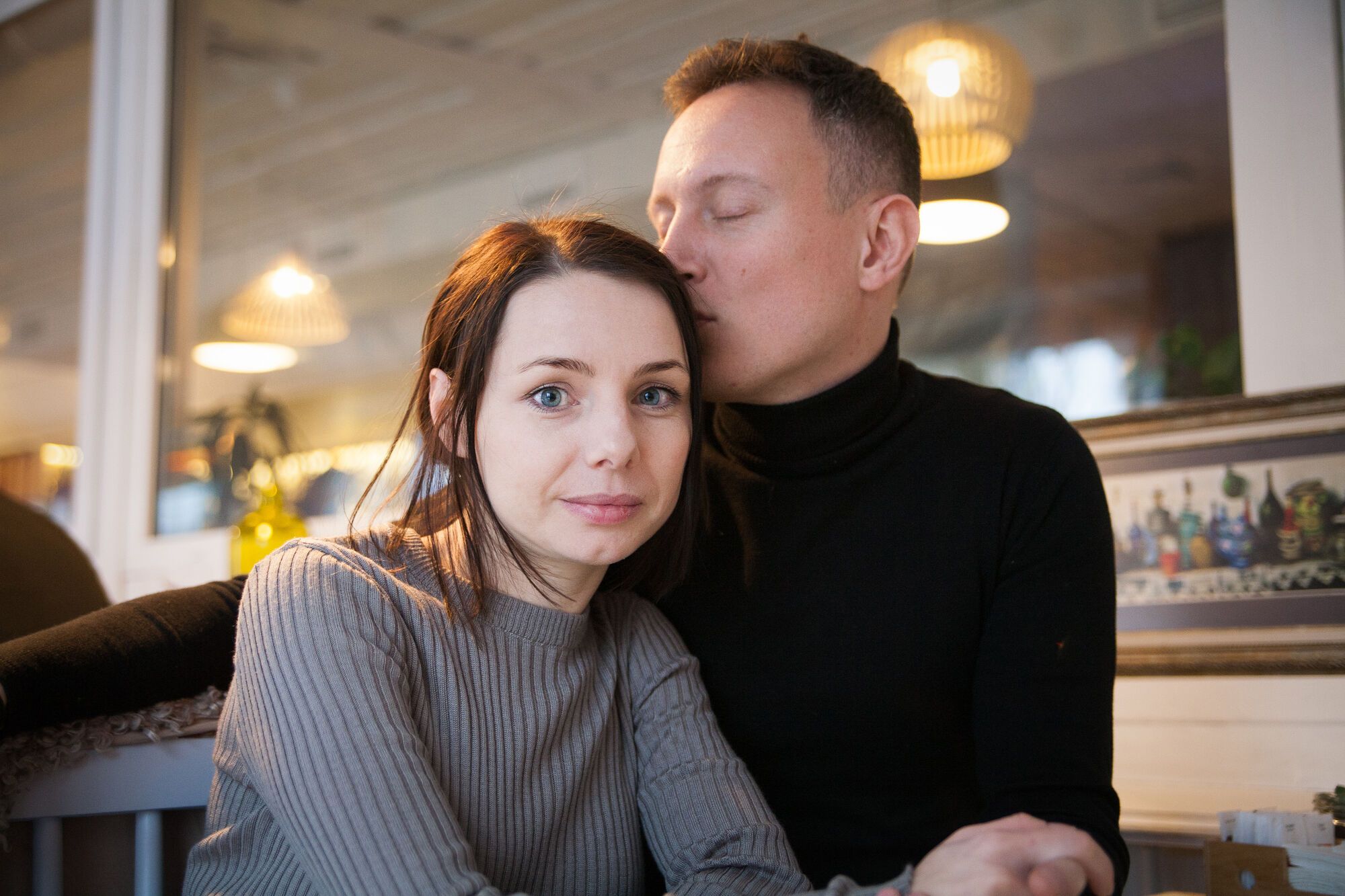 Наталья Гордиенко с мужем Павлом Черепиным