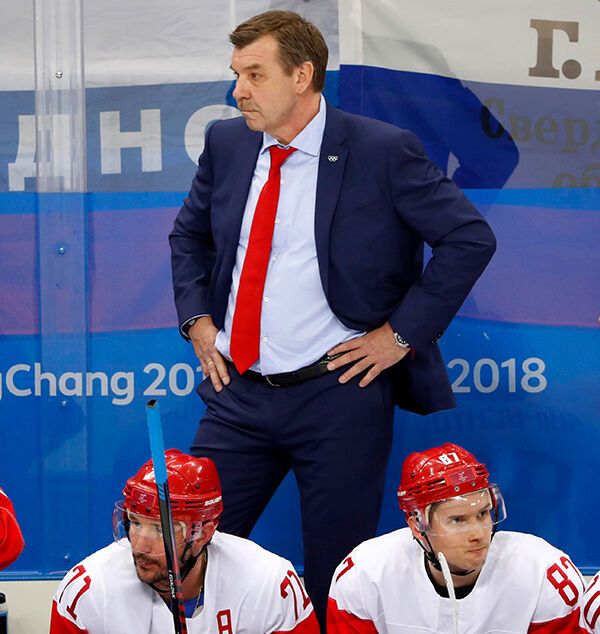 Дно на Олімпіаді: ганебний матч збірної Росії з хокею умістили в одну фотографію