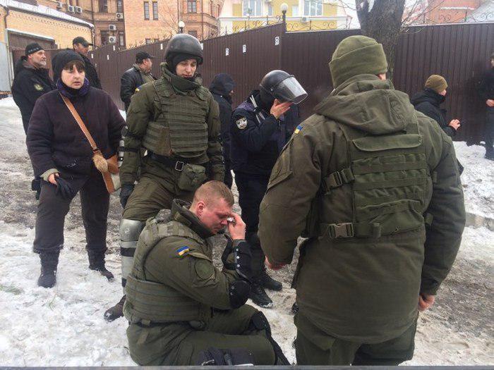 Стрілянина біля суду в Києві: свіжі фото та відео