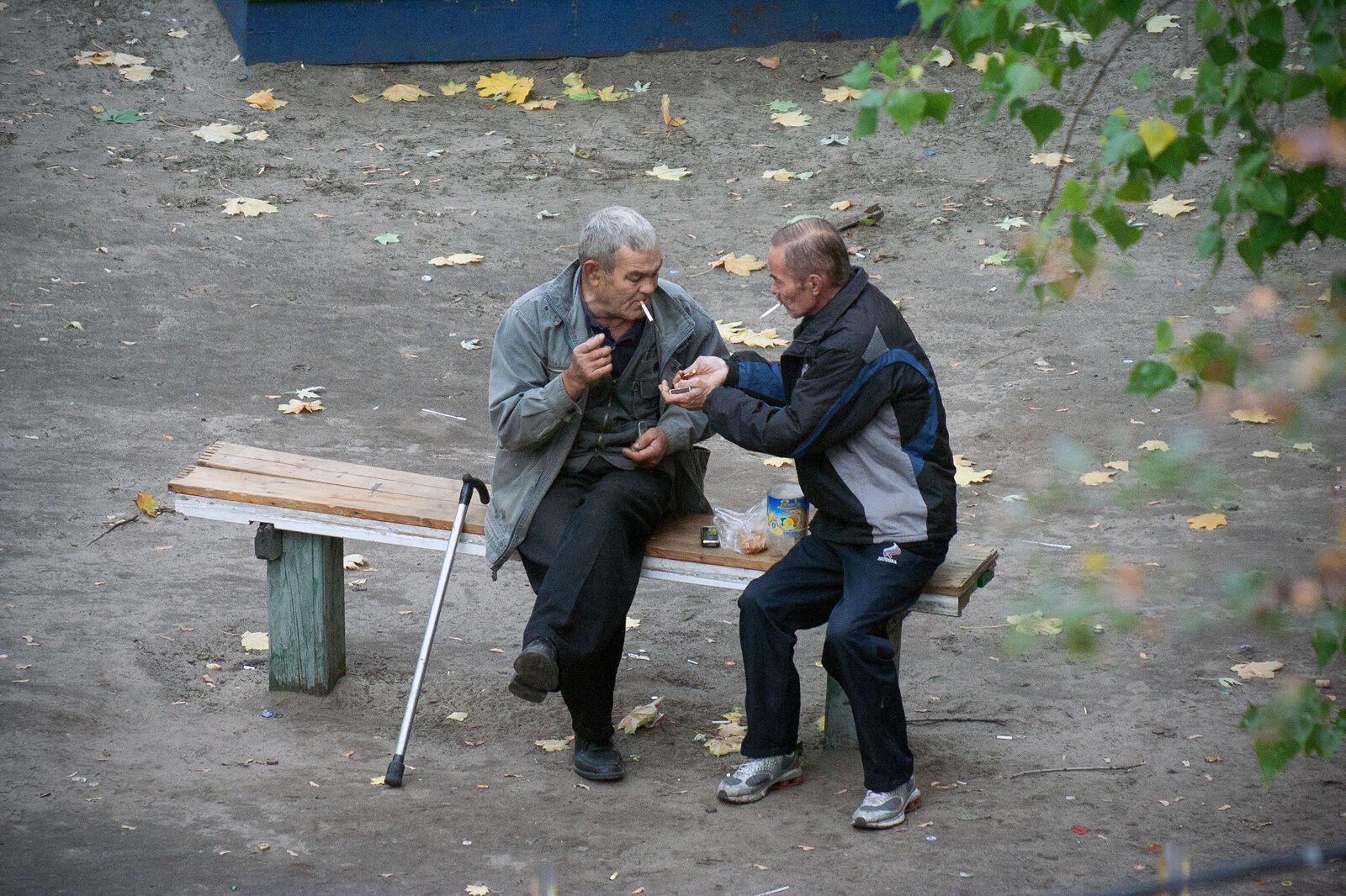 10 лет из жизни лавочки: киевлянин создал уникальный фотопроект