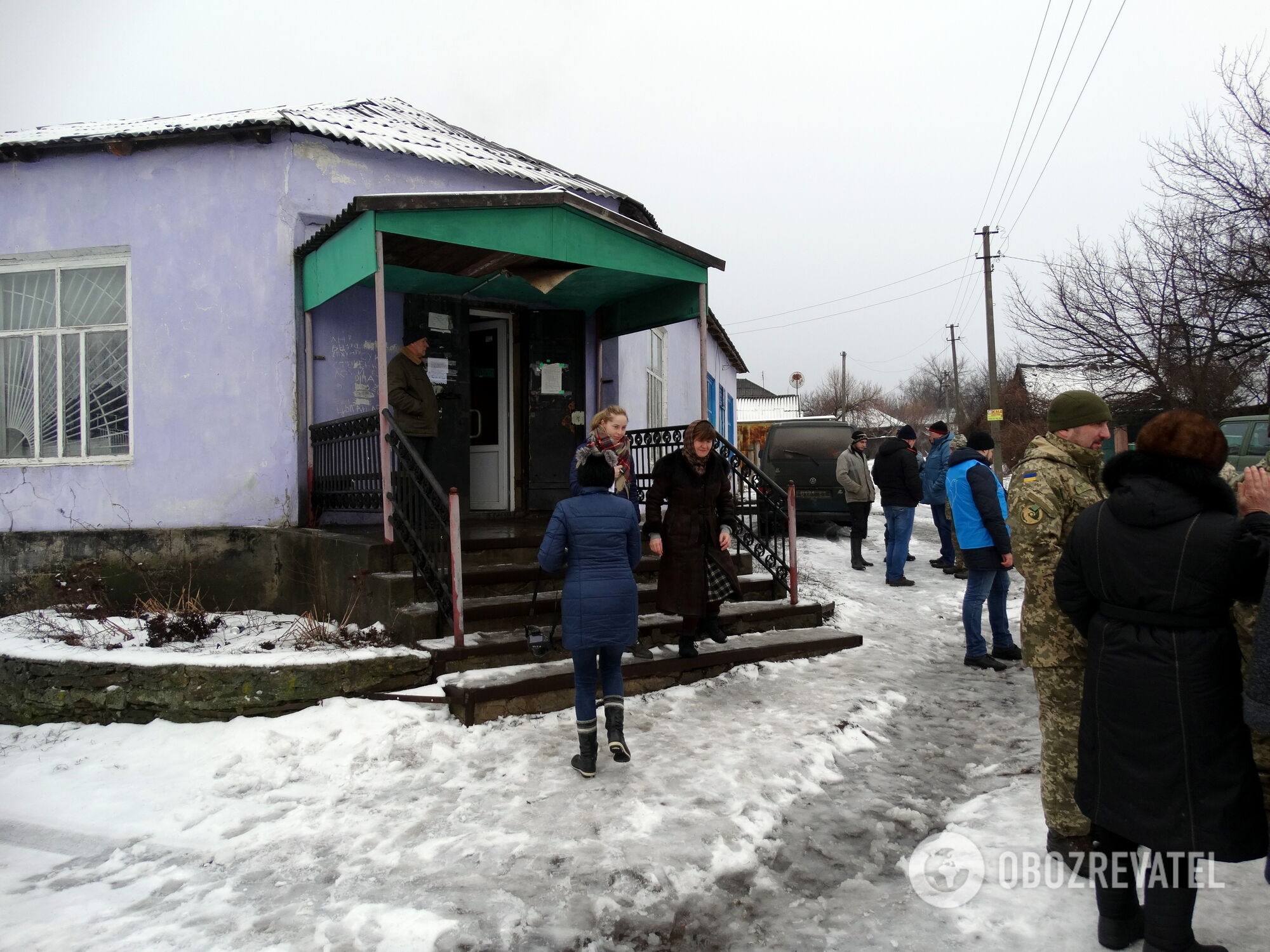 В Катериновку приехали представители местной власти