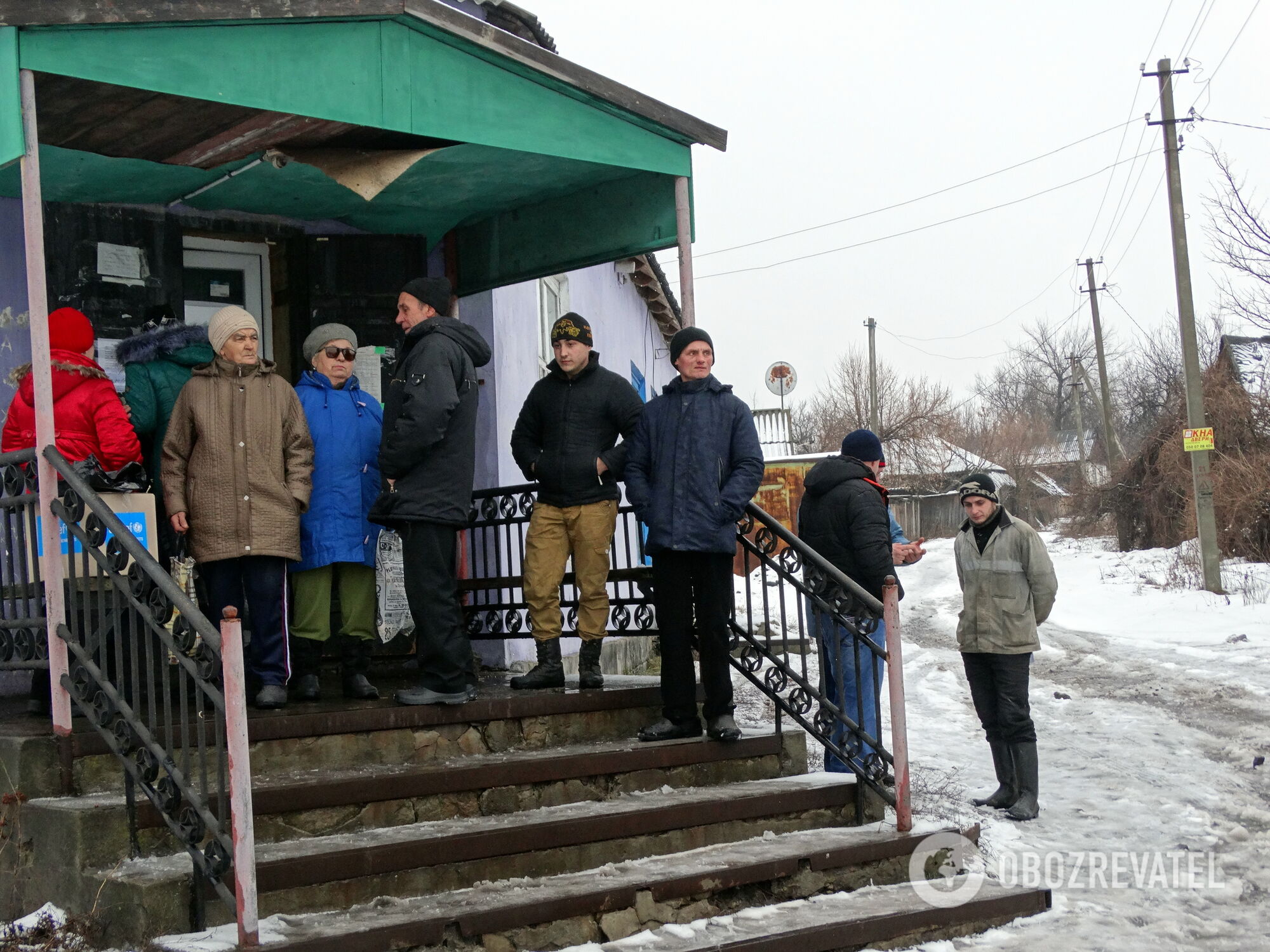 В Катериновку приехали представители местной власти