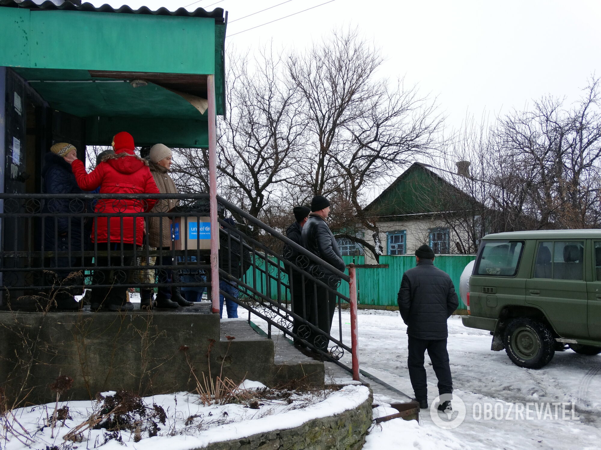 В Катериновку приехали представители местной власти