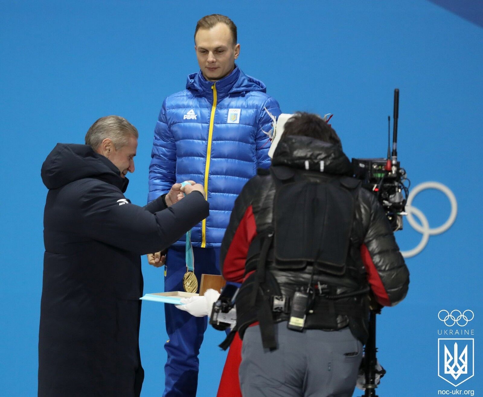 До слез! Появились фото и видео награждения украинского чемпиона Олимпиады-2018