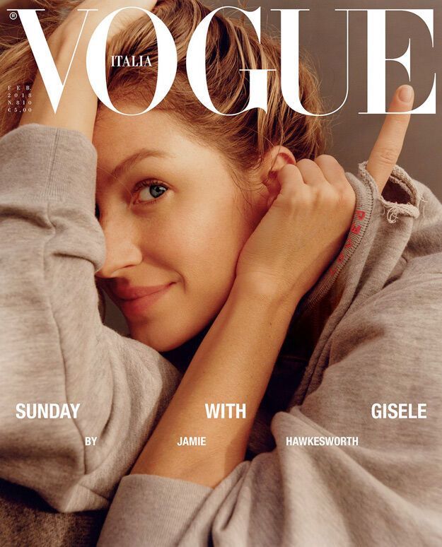 Впервые в истории Vogue: Модель снялась для обложки без макияжа