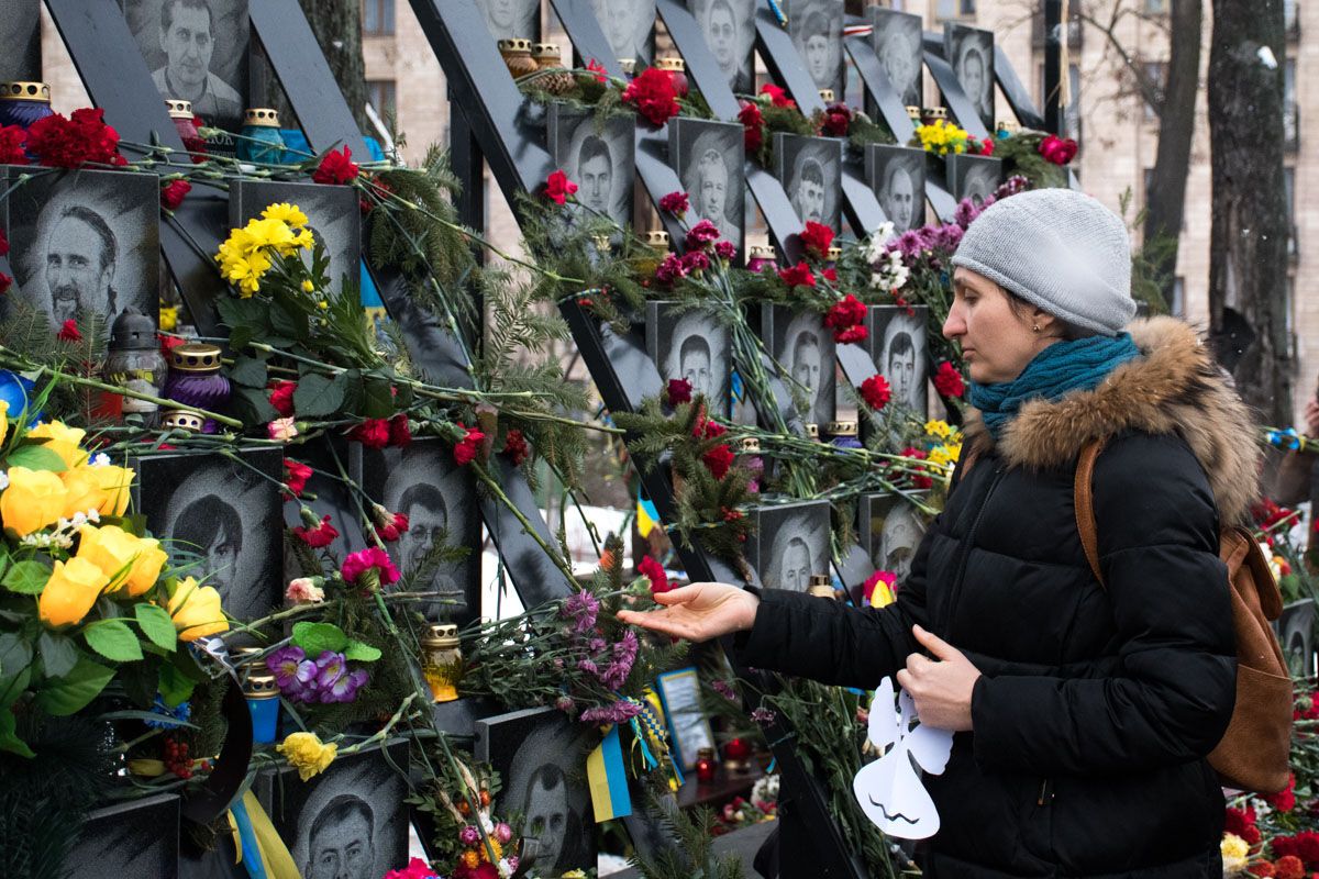 Фото до сліз: як у Києві вшанували Героїв Небесної Сотні