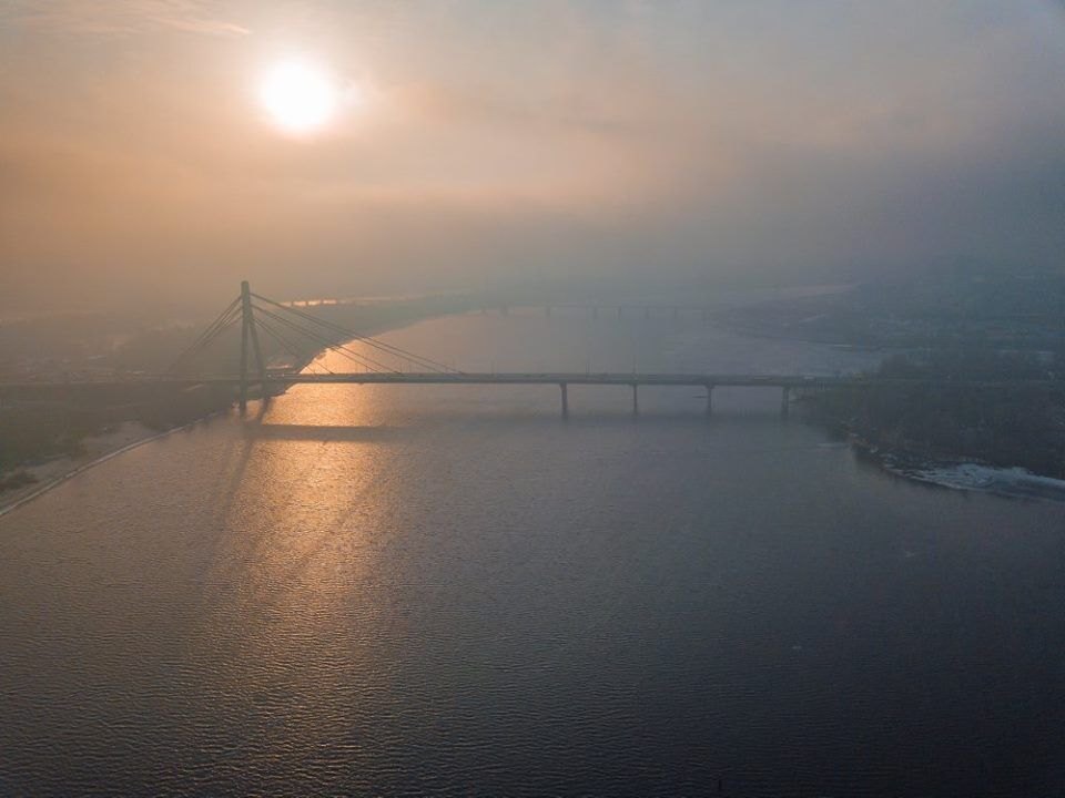 Киев с высоты: опубликованы потрясающие фото
