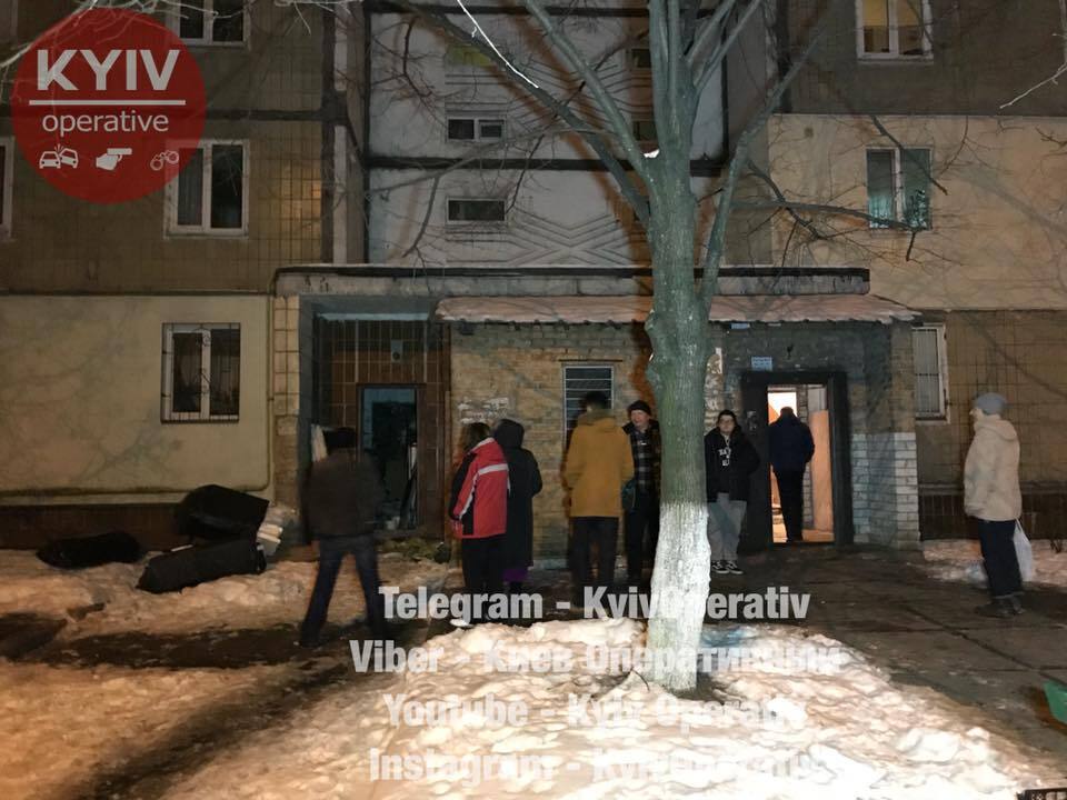 В Киеве прогремел взрыв в жилом доме
