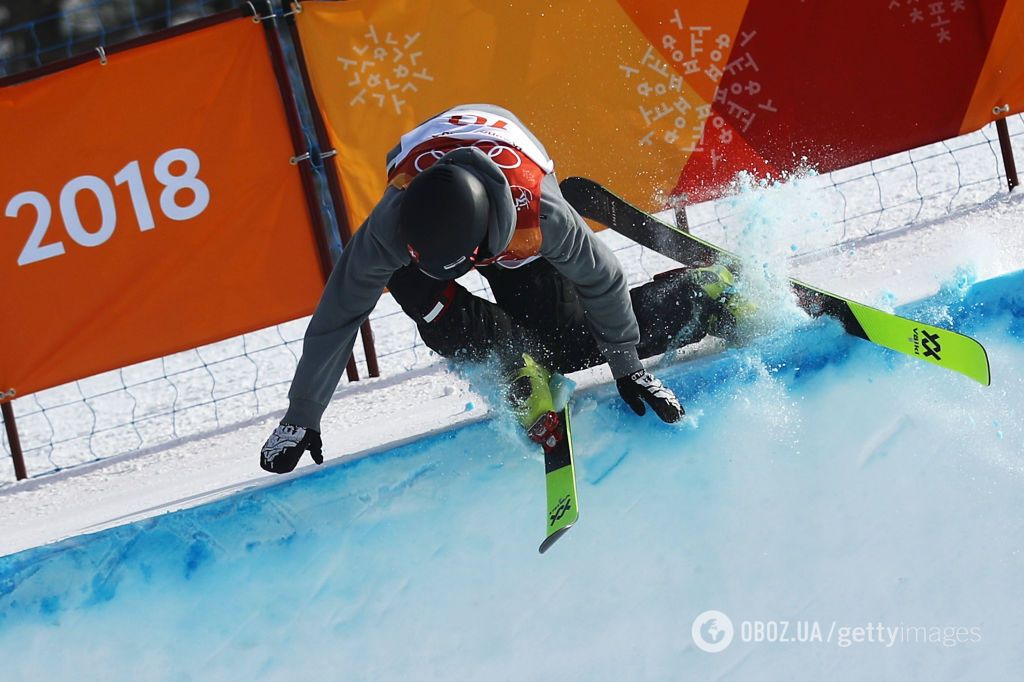 Швейцарський фристайліст мало не вбився під час виступу на Олімпіаді-2018: відео