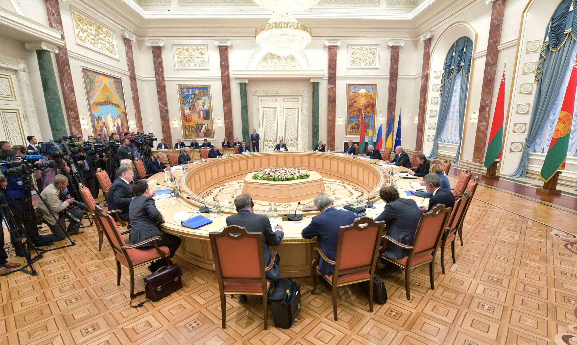 Заседание Трехсторонней контактной группы в Минске, 7 июня 2017 года