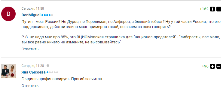 Російських футболістів висміяли в мережі за принизливий прогин перед Путіним