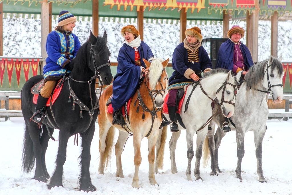 Шоу-показ "Мир лошадей" в "Парке Киевская Русь"