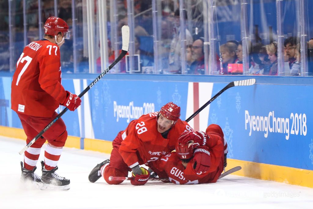 Российские хоккеисты чудом избежали позора в финале Олимпиады-2018