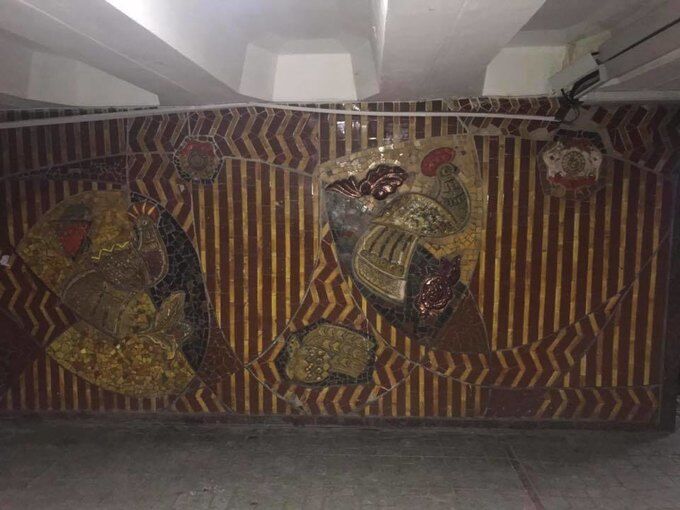 В переходе на Майдане нашли уникальные мозаики