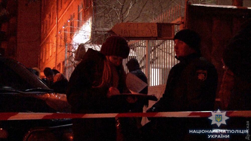 Поліція на місці вбивства жінки в Одесі