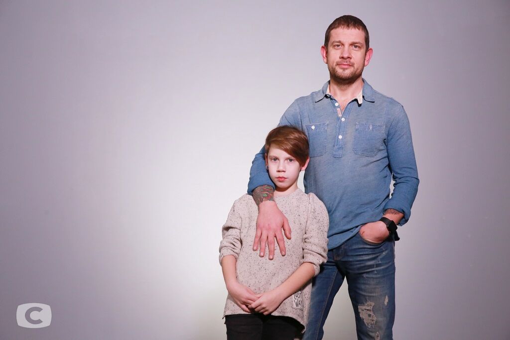 Марат Осипов с сыном Арсеном