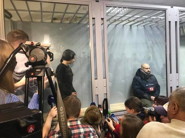 ДТП в Харькове: появились фото Зайцевой и Дронова на одной скамье подсудимых 
