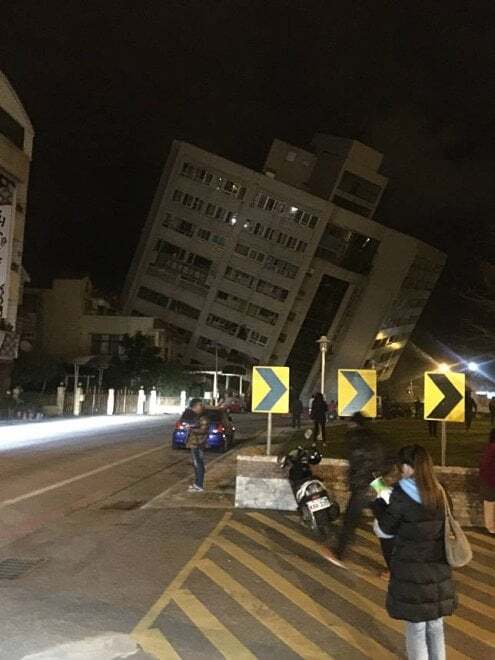 На Тайвані стався землетрус: є жертви, більше 100 поранених