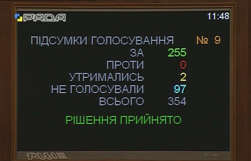 Рада розблокувала створення меморіалу Небесній сотні