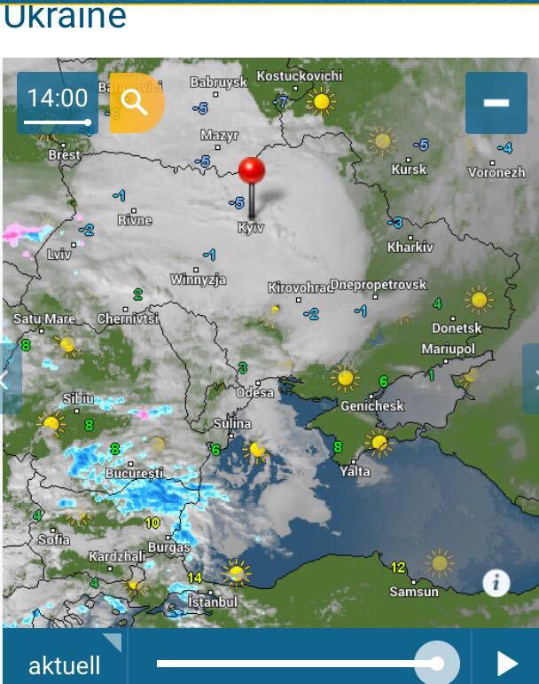 Насувається циклон: синоптик попередила про негоду в Києві