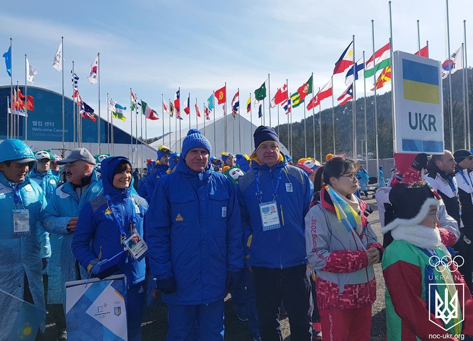 Олімпіада-2018: в Пхенчхані урочисто виконали гімн і підняли прапор України - яскраві кадри