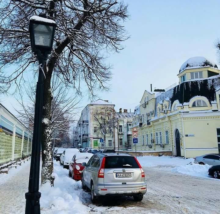 Киев засыпало снегом: опубликованы яркие фото и видео