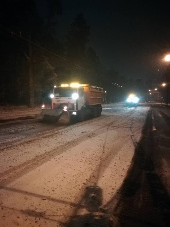 Киев засыпало снегом: опубликованы яркие фото и видео