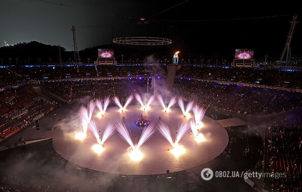 Тигр, дракон и голый знаменосец: самые крутые кадры церемонии открытия Олимпиады-2018