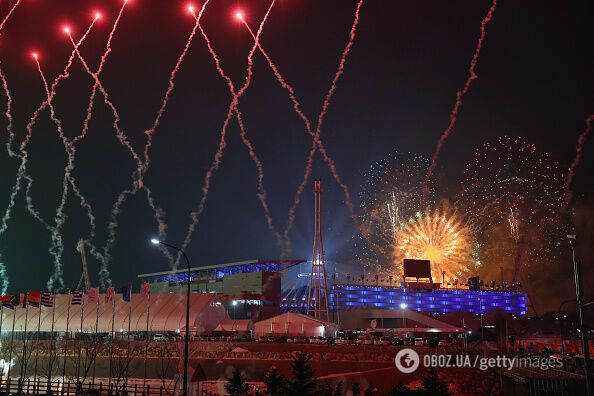 Тигр, дракон і голий прапороносець: найкрутіші кадри церемонії відкриття Олімпіади-2018