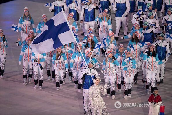 Тигр, дракон і голий прапороносець: найкрутіші кадри церемонії відкриття Олімпіади-2018