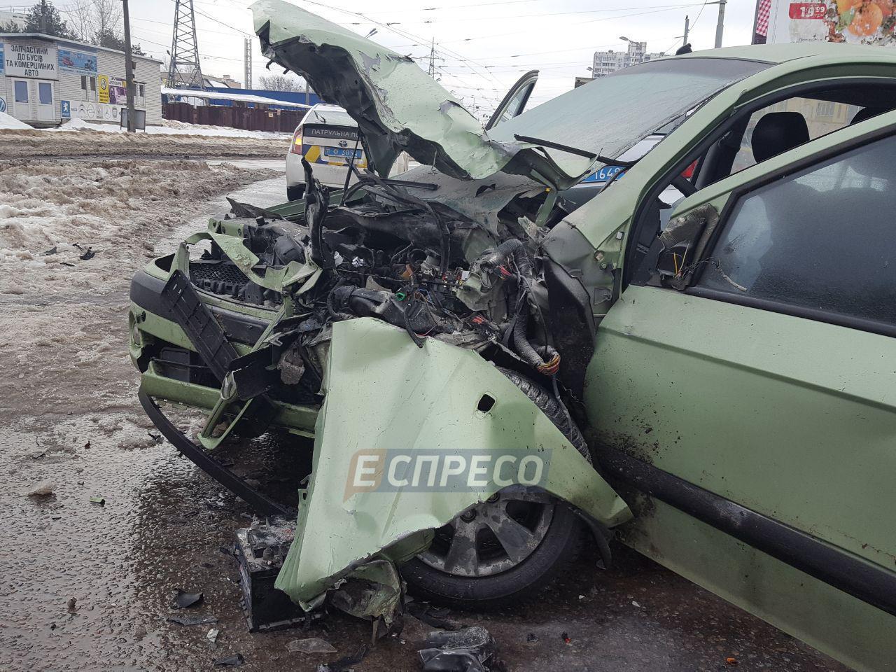 У Києві п'яний водій влетів у авто копів: з'явилися деталі