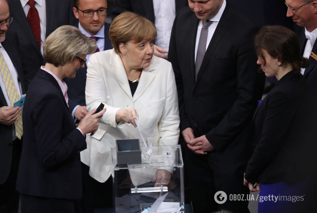 Меркель переобрана канцлером Німеччини