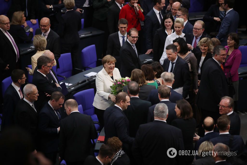 Меркель переизбрана канцлером Германии