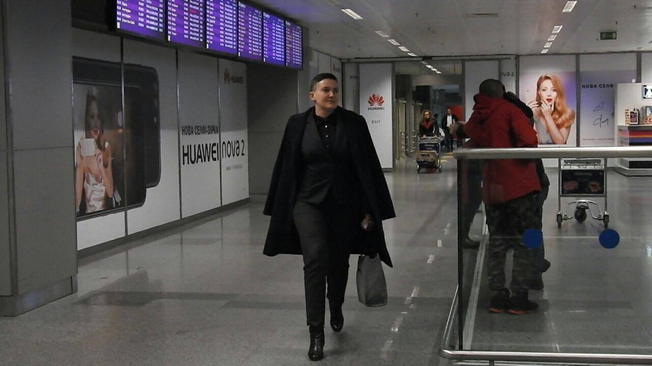 Сбежавшая Савченко ночью вернулась в Украину