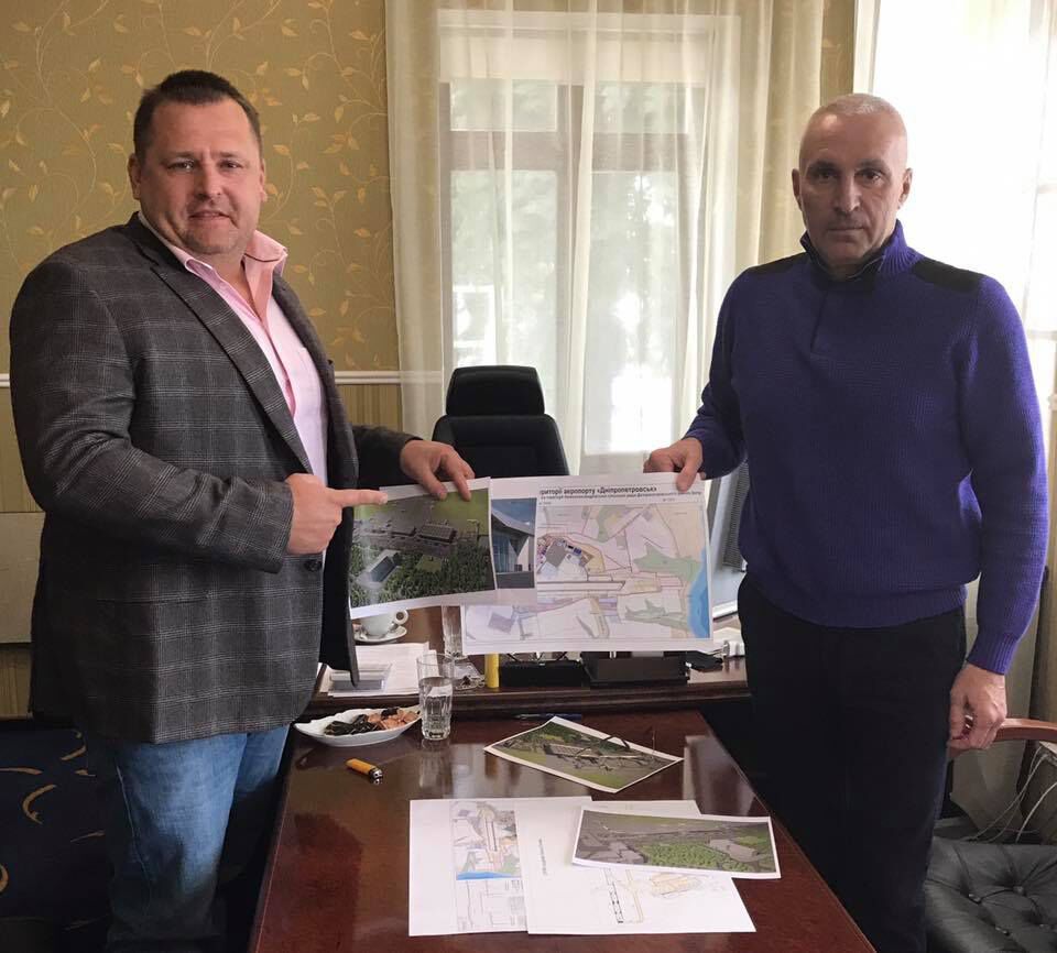 Філатов обговорив з Ярославським будівництво міжнародного аеропорту в Дніпрі