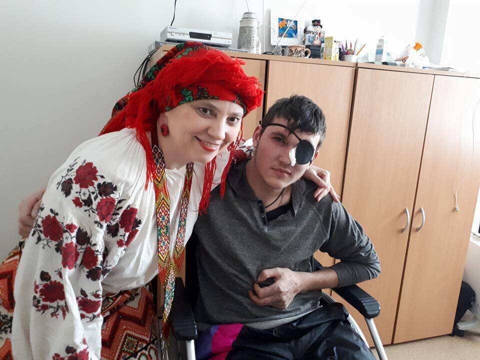 В киевском госпитале нужна помощь раненым бойцам АТО