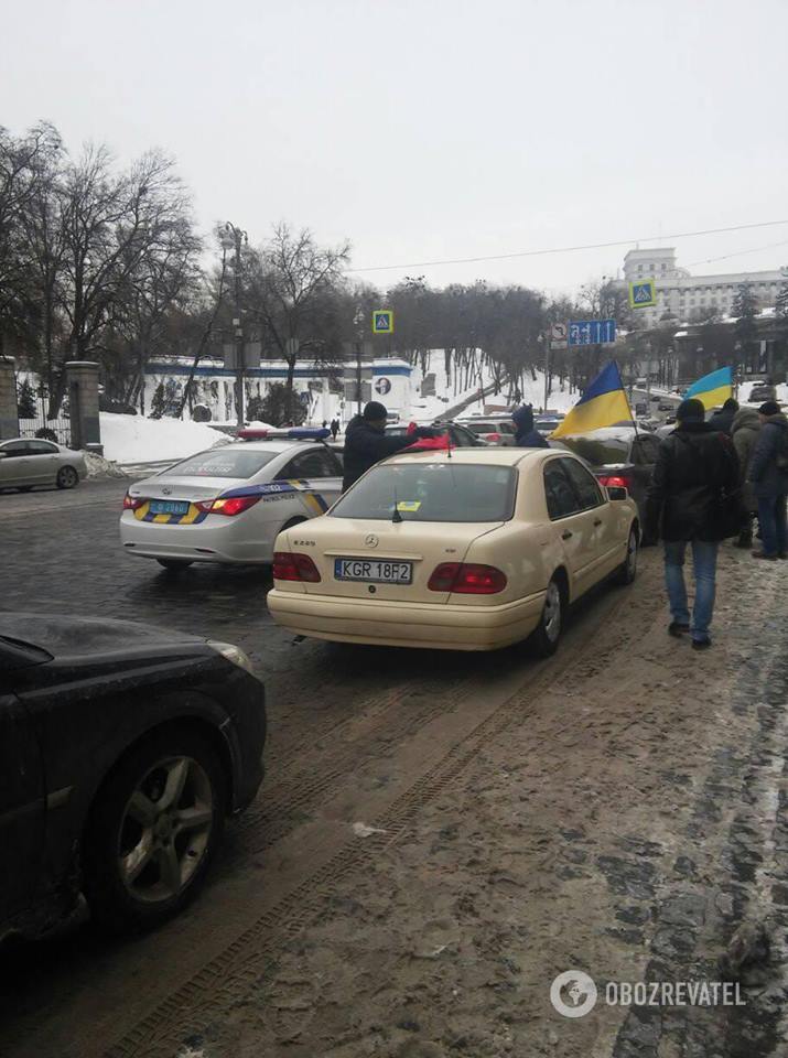 Акція протесту в центрі Києва 18 березня 2018 року