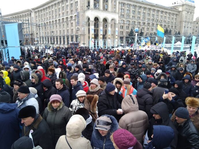 Сторонники Саакашвили устроили в Киеве новый марш за импичмент: появились фото 
