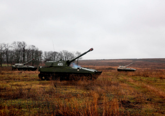 Армия России начала учения возле границы Украины