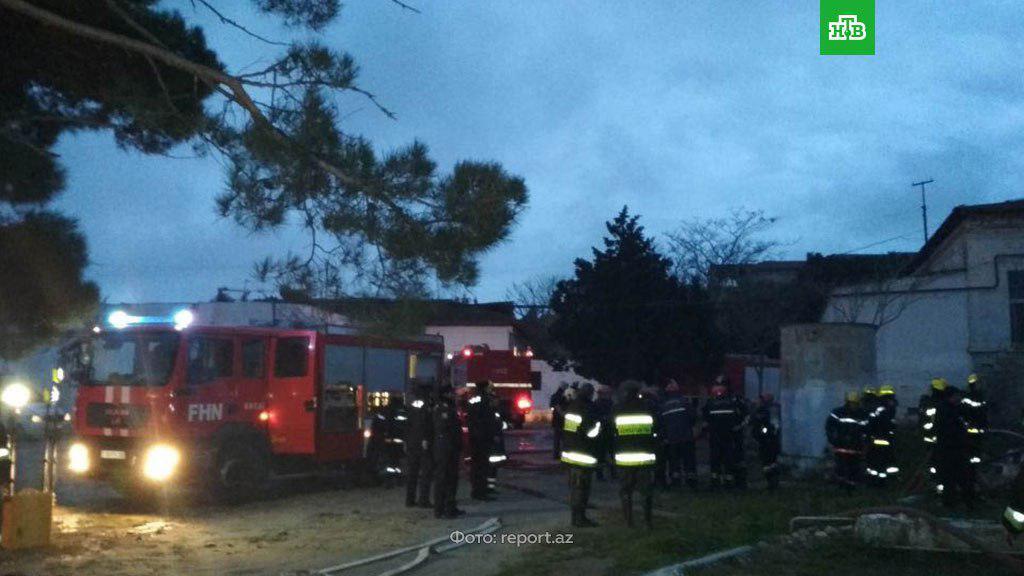 В Баку 24 пациента наркодиспансера сгорели заживо: жуткие фото и видео