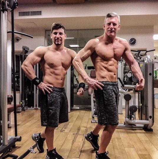 Роберто Казаротто и его сын Стефан