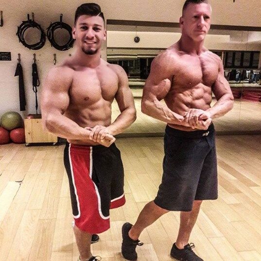 Роберто Казаротто и его сын Стефан