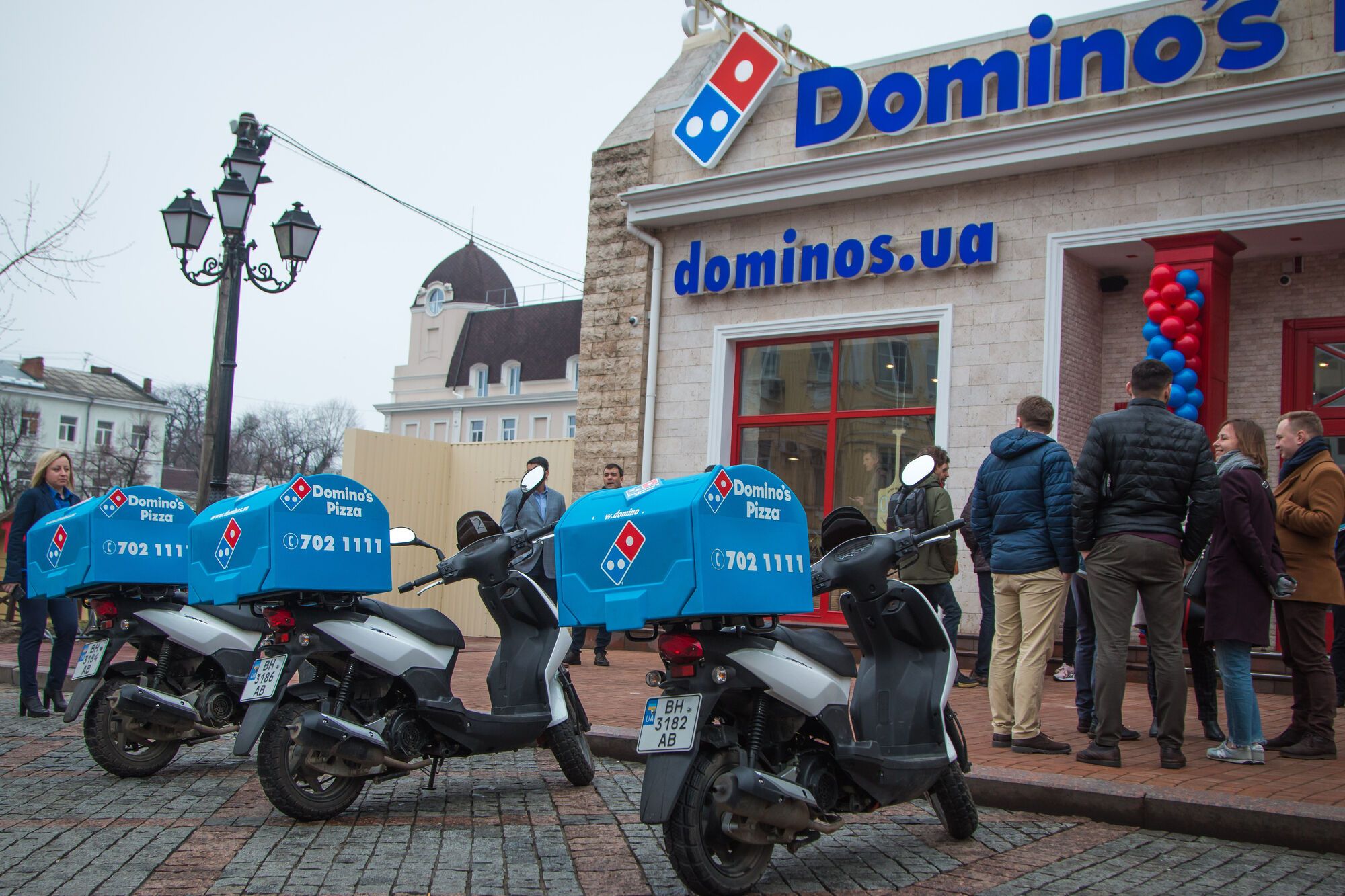 Domino's Pizza начала стремительное развитие в регионах Украины