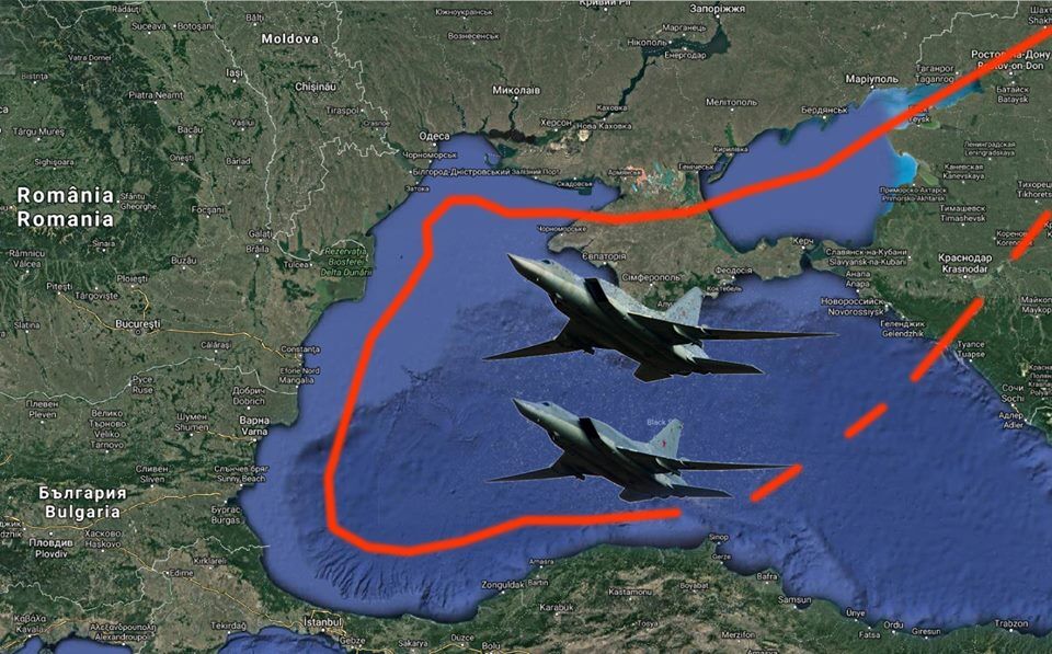 Россия отправила истребители и бомбардировщики к границам Украины