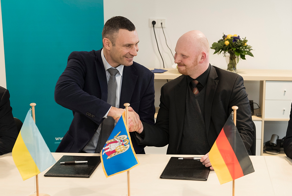 Развитие Kyiv Smart City: Кличко подписал Меморандум в Берлине
